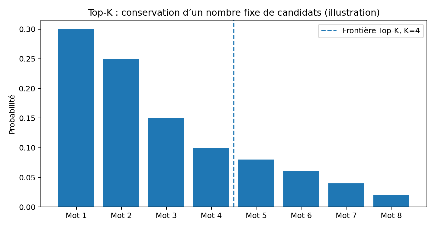 Exemple Top-K avec K=4